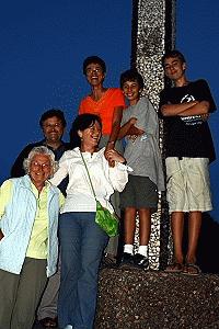 The Portugal gang assembled at Cruz Alta for sunset after a long day of sightseeing.